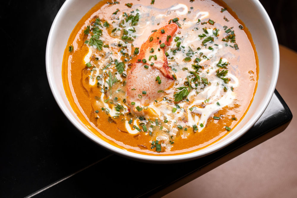 The Lobster Bisque at Prime 54