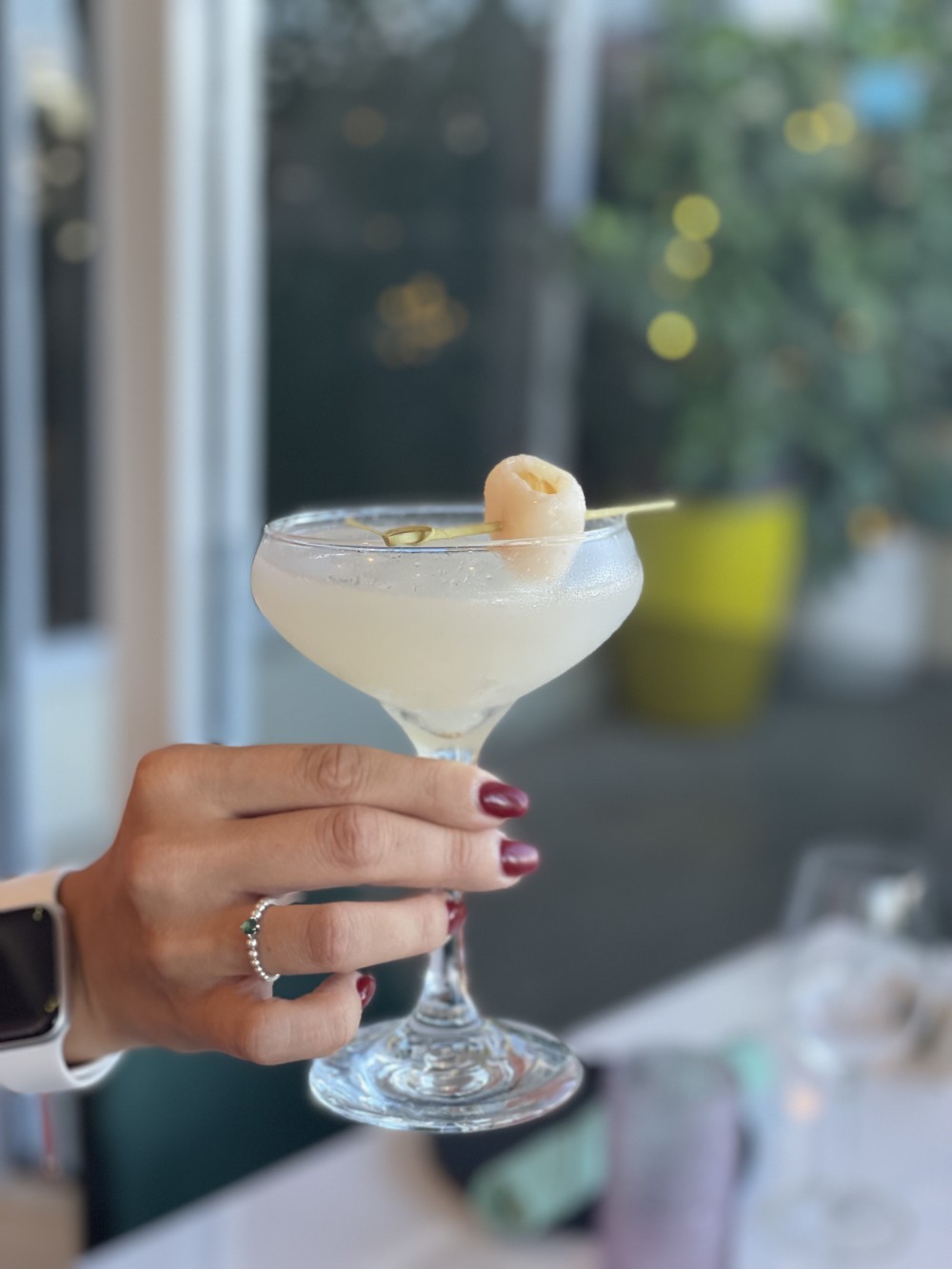 Lychee martini