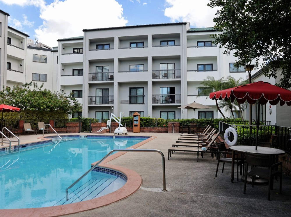 Take a cooling dip or swim some heart-pumping laps at our outdoor pool. We offer plenty of patio chairs so you can soak in some sunshine.