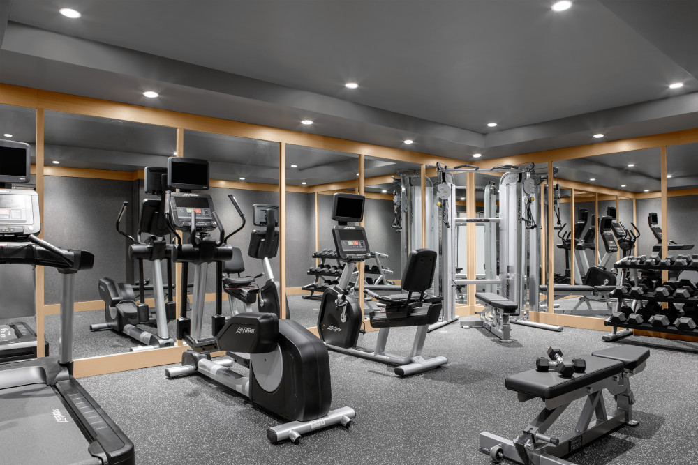 Get ready to sweat and have fun at our fitness center! With cardio machines and free weights that will help you reach your fitness goals.
