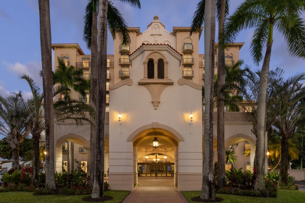 Hotel entrance