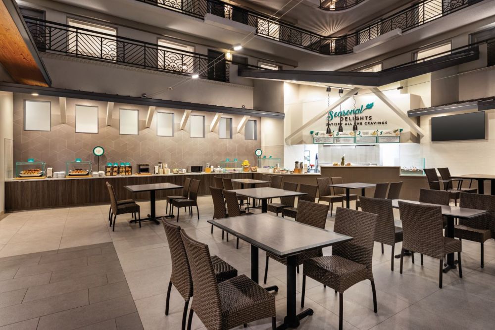 Complimentary made-to-order breakfast is included with every stay.