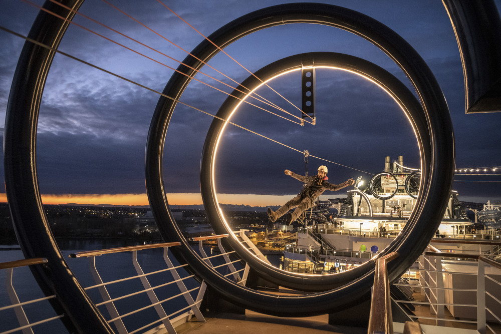 MSC Seaside Zipline