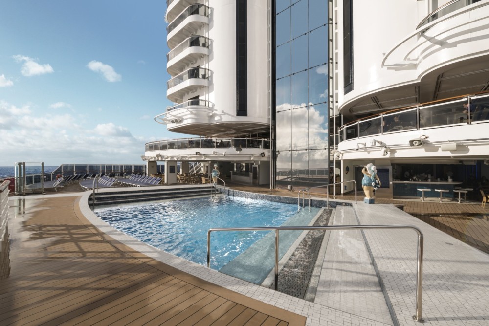 MSC Seaside South Beach Pool
