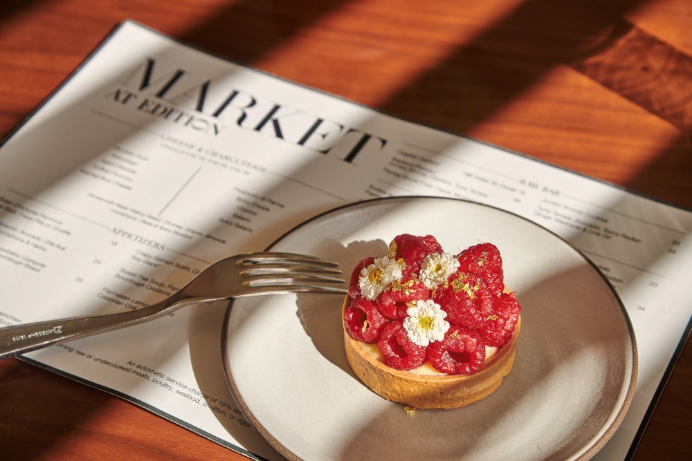 Fruit Tart at Market at EDITION