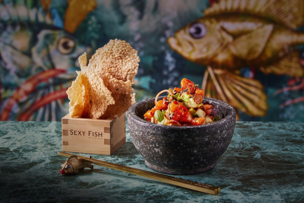 Miami Spice Salmon Tartare