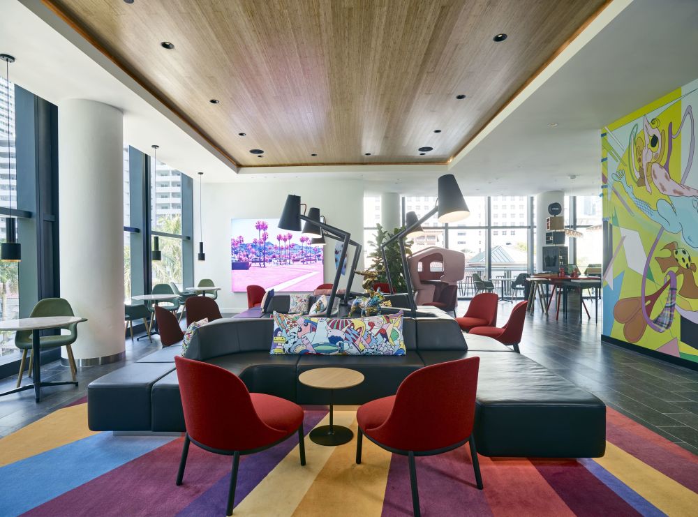 citizenM Miami Brickell 设计师客厅