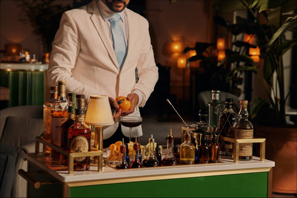 Esperienza carrello cocktail: Tutti i giorni da 18:00 A 22:00 . Nessuna prenotazione richiesta.