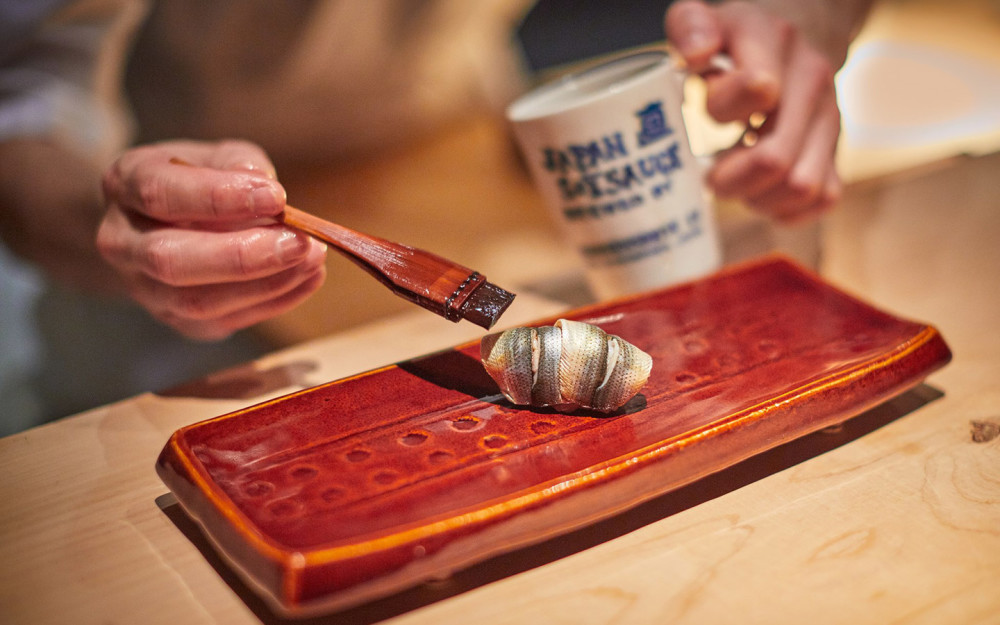 Chef Kevin Cory at Naoe