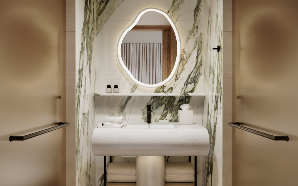 Ocean View King Suite- Bathroom