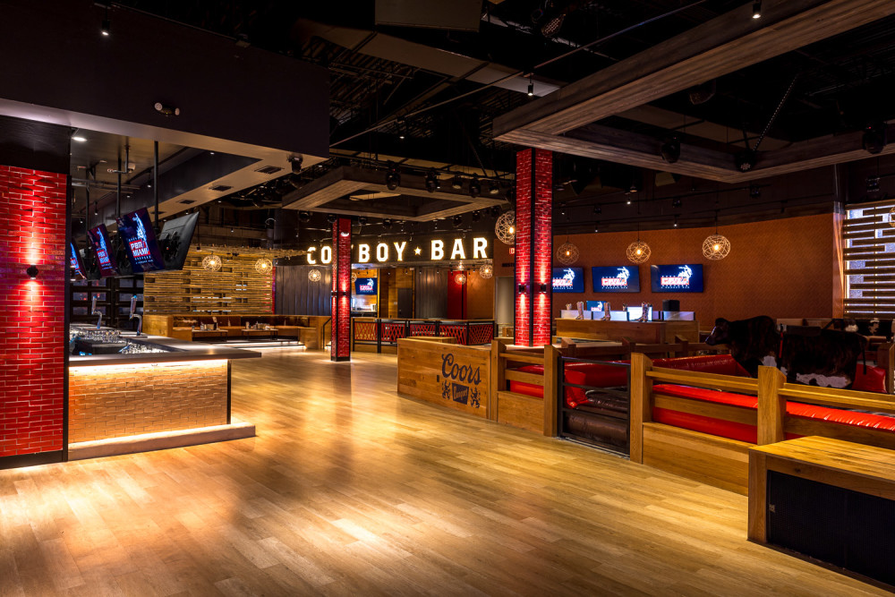 PBR Cowboy Bar Inside