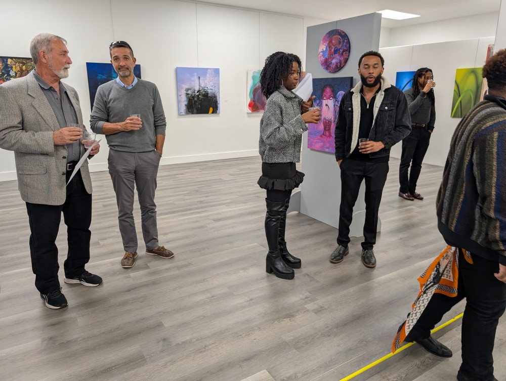 Photo from the opening reception