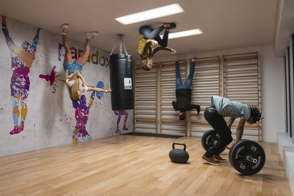 Gym - salle inversée