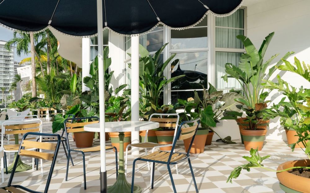 Al fresco drinks and dining