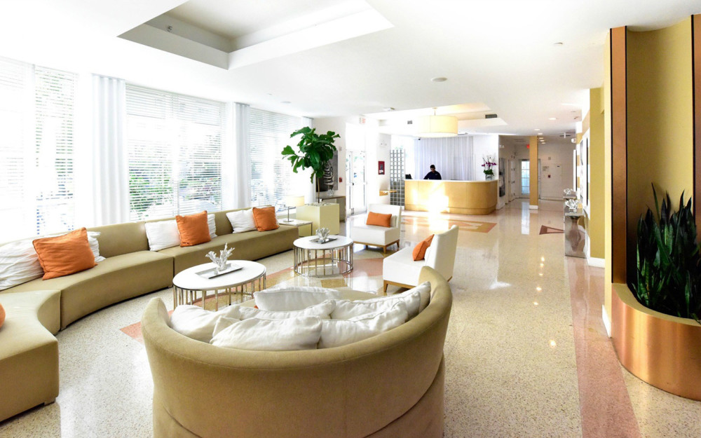 Pestana South Beach lobby