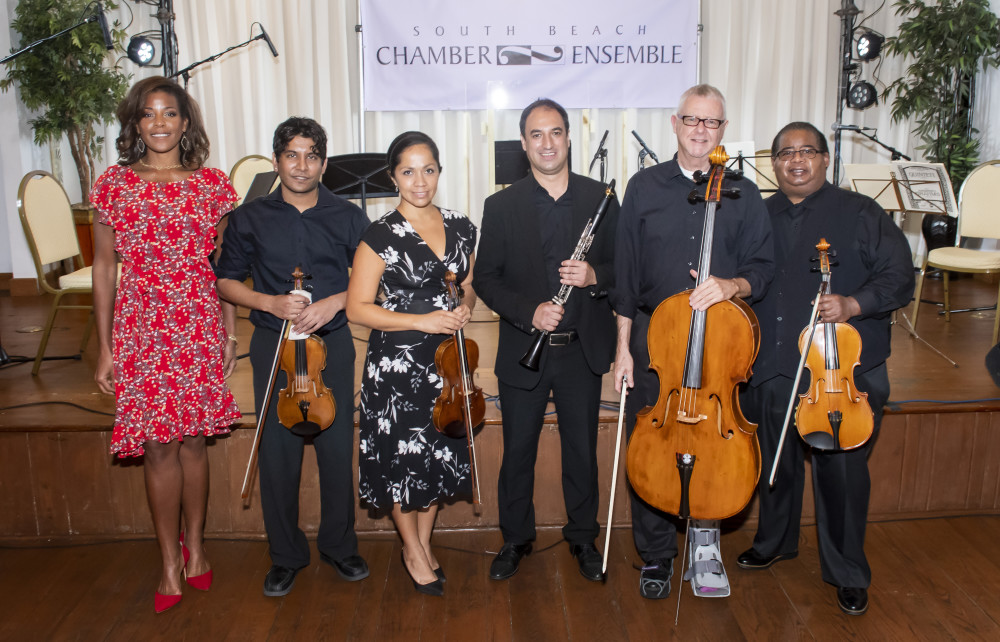 At the Miami Beach Woman's Club with Nicole Henry