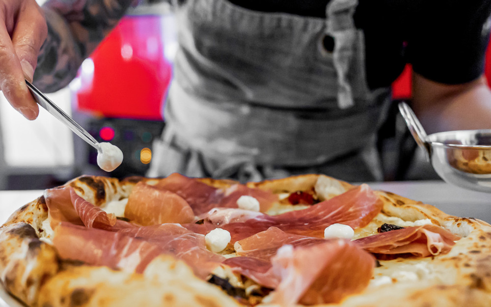 Crafted the traditional Italian way, our pizzas feature scratch-made dough, naturally fermented 30+hours and baked to order.
