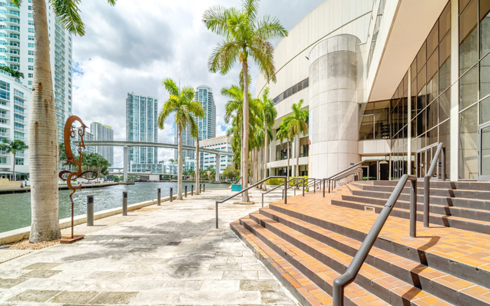 Riverwalk along the Miami River