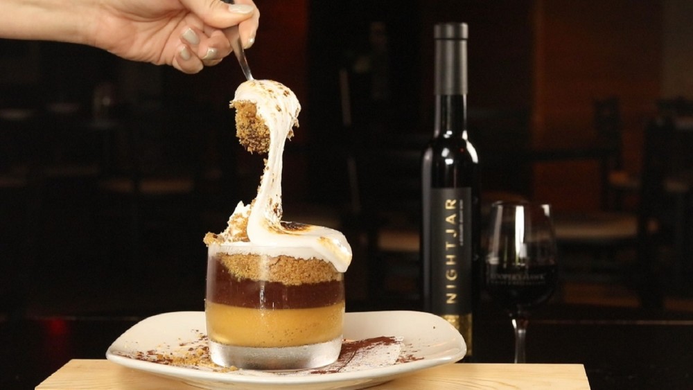 Cooper's Hawk S'more Budino