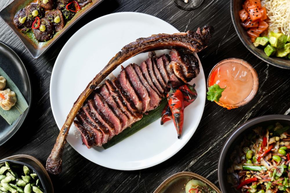 Salty Flame steakhouse in Brickell.