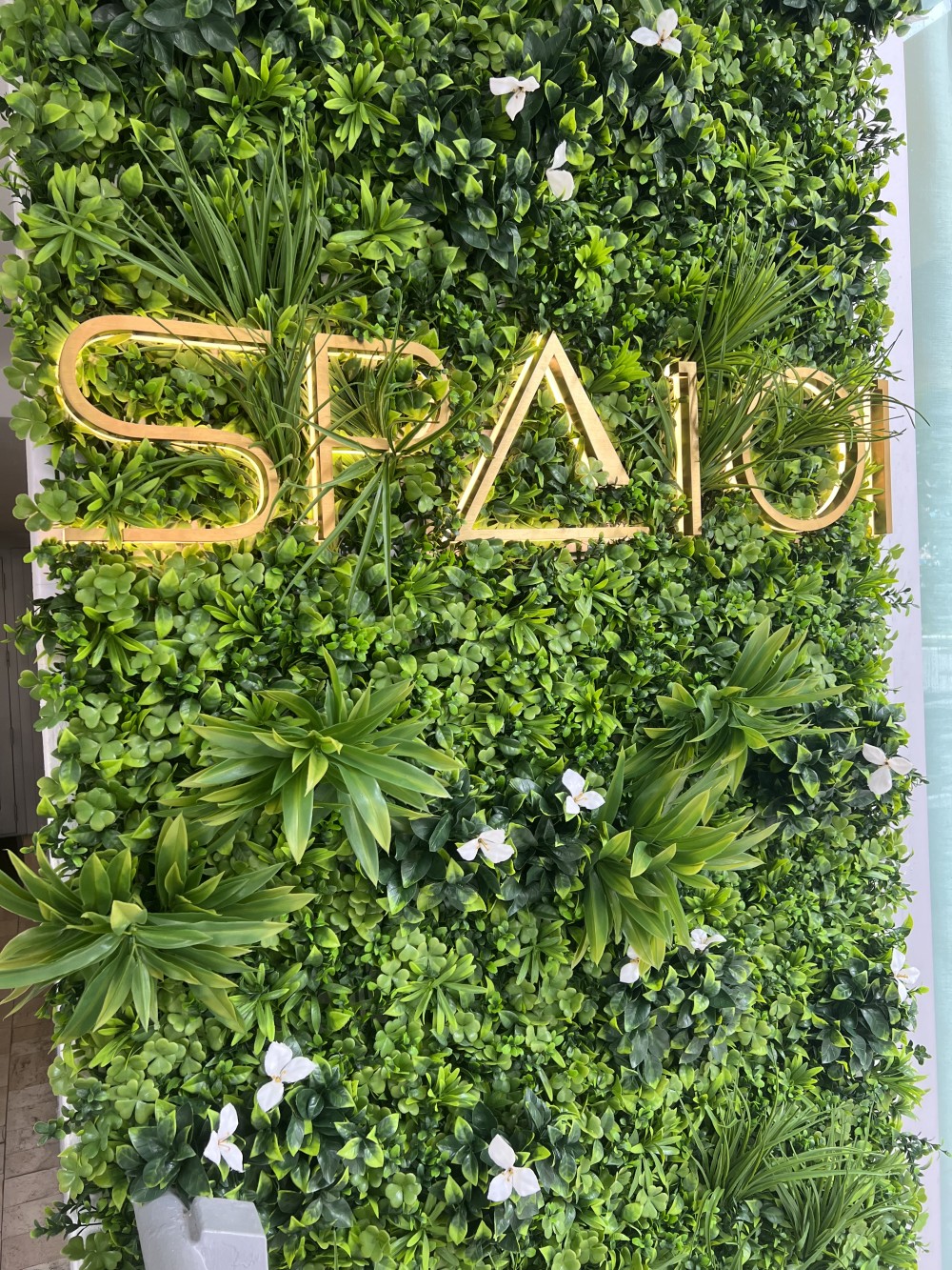 Entrance to Spa 101