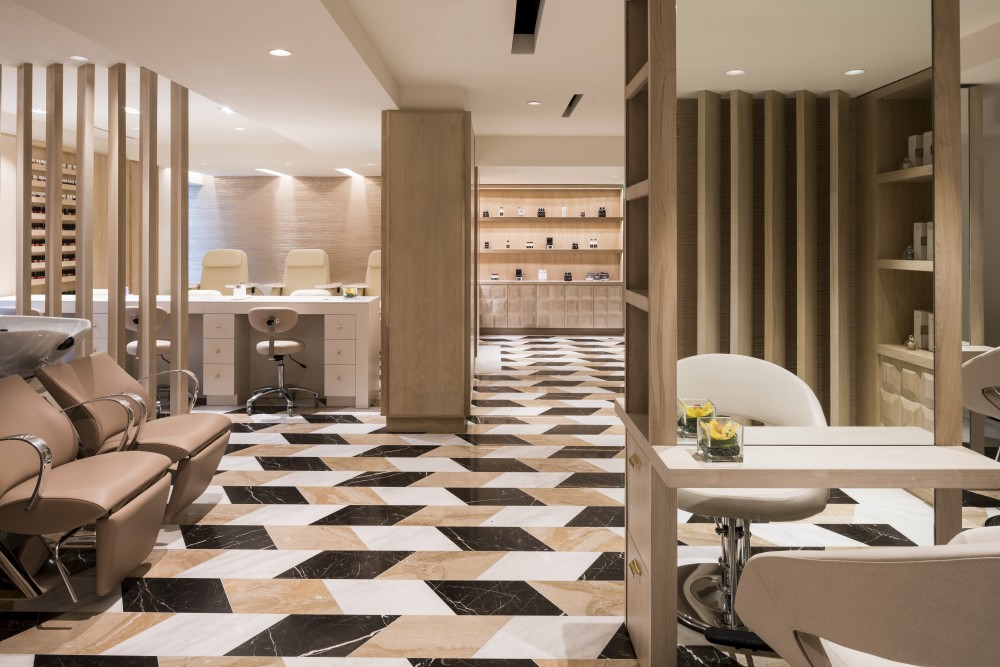 The salon at The Ritz-Carlton Spa, South Beach