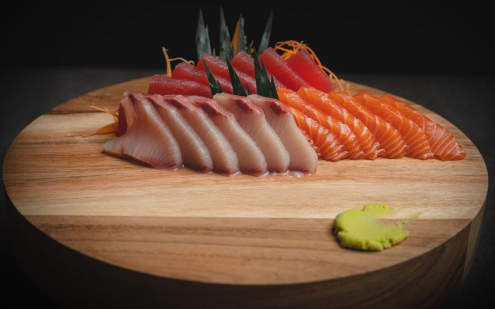 Dinner Menu Appetizer, Sashimi Appetizer