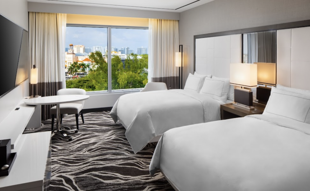 Two Queen Beds Guest Room