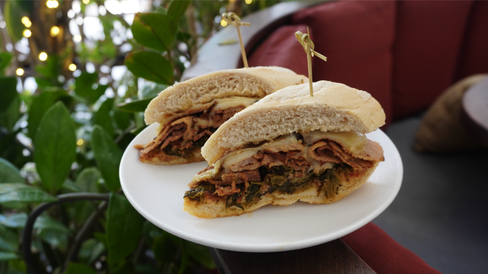 Miami Spice - Lunch - Shaved Pork Sandwich