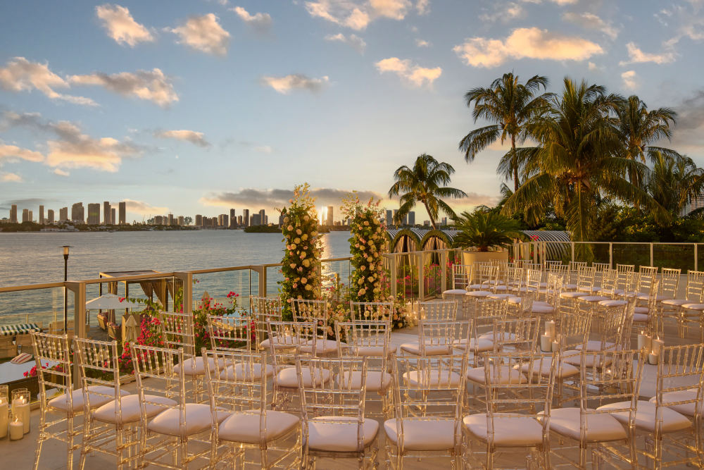 North Studio Balcony Sunset Ceremony