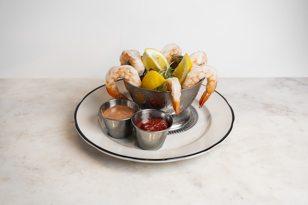 Shrimp 16/20 Grade A, Horseradish & Pink sauce