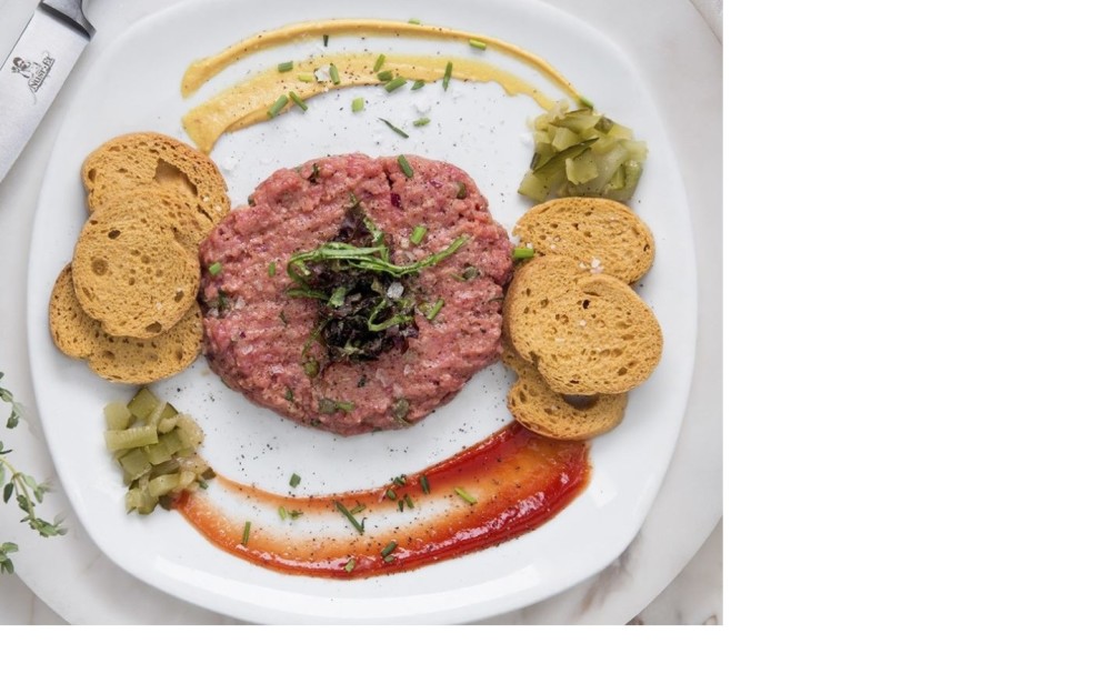 Made tableside steak tartare