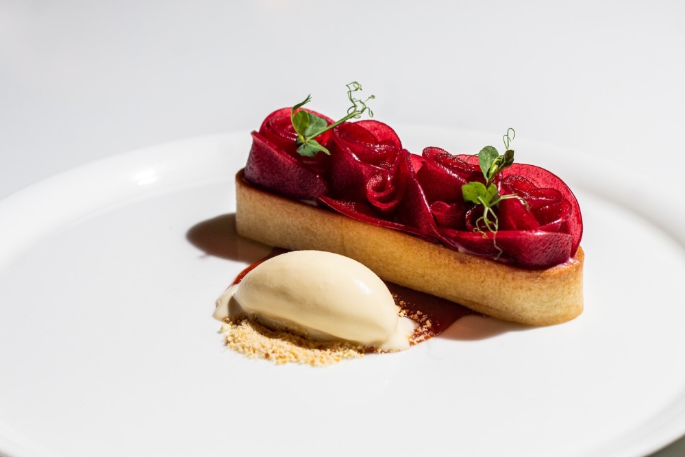 Strawberry Éclair, crema alle fragola