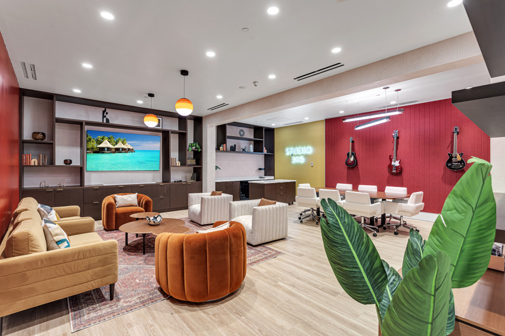Step into our newly refurbished meeting space where luxury meets productivity