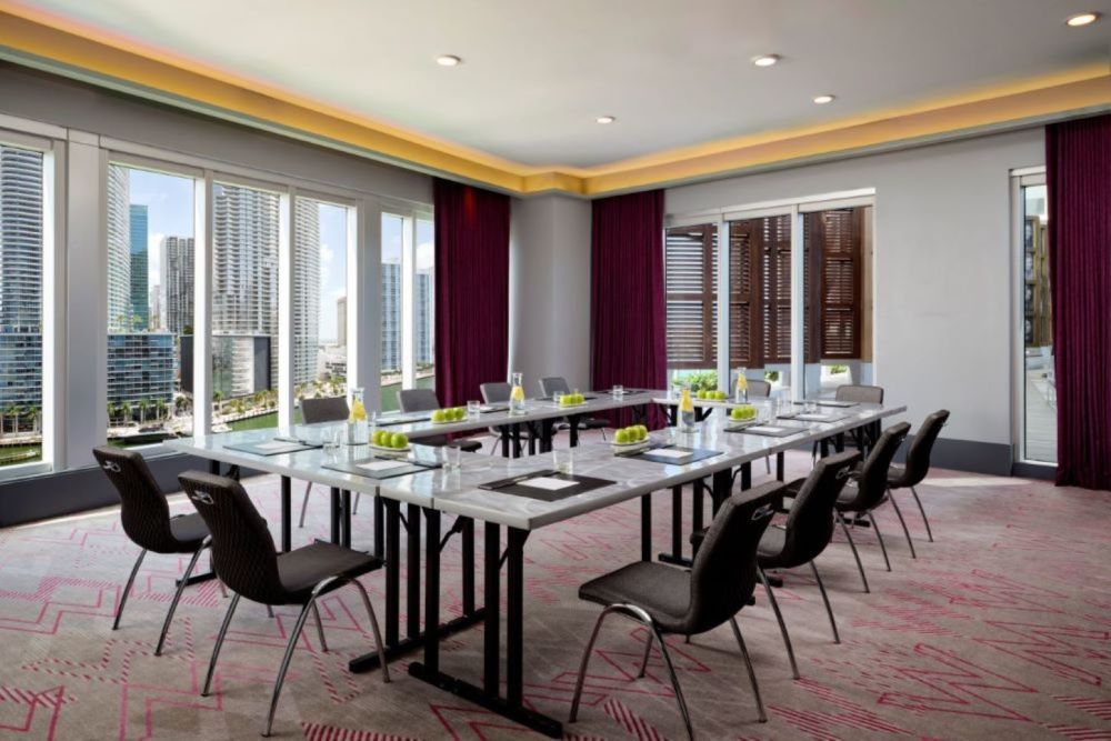 Host your meeting in Miami with city views in Studio East.
