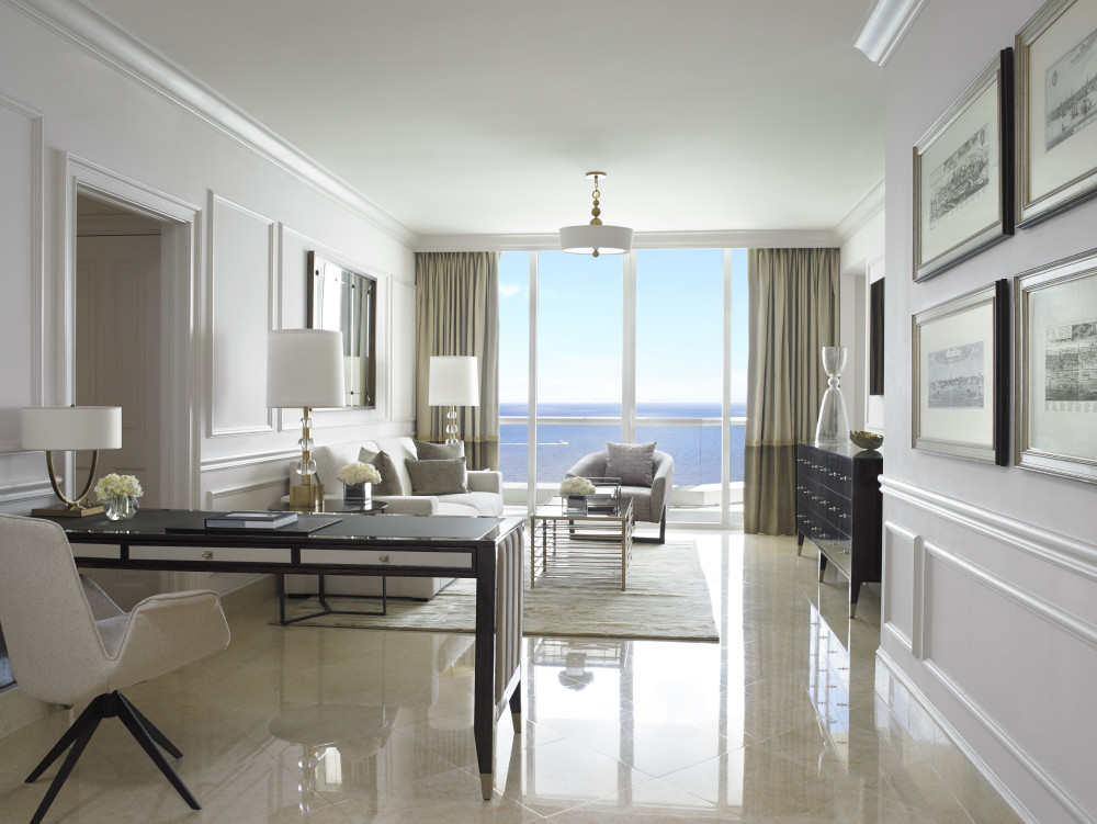 Deluxe One Bedroom Suite Living Room