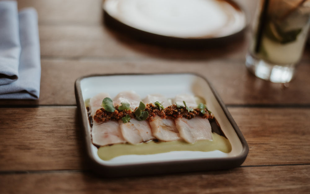 Yellowtail Tiradito at Sushi Bichi