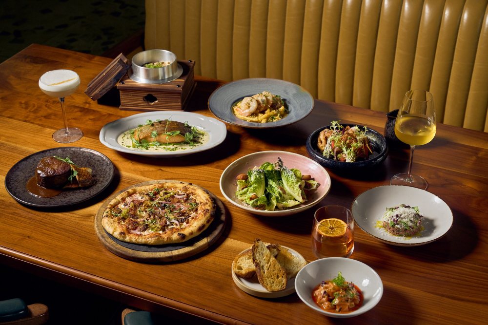 A mix of fresh plates from our menu