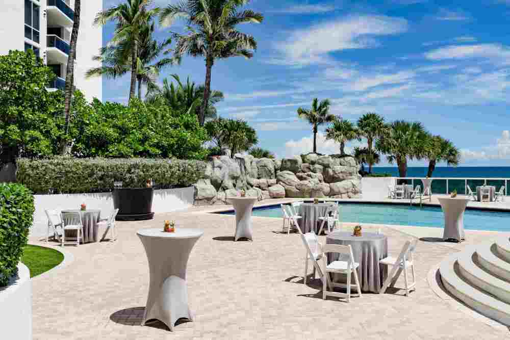 Lower Pool Reception