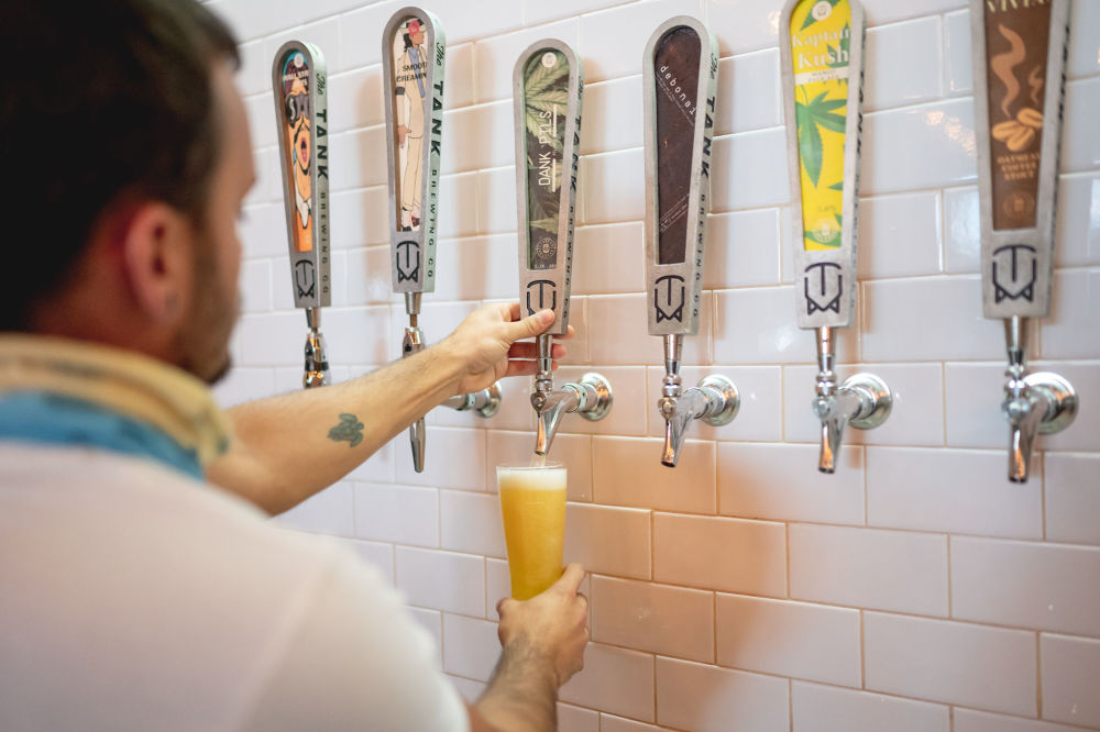 Come by the brewery and delight yourself with our brews at the Tasting Room.
Experience the Art of Craft and have a taste of Liquid Innovation.