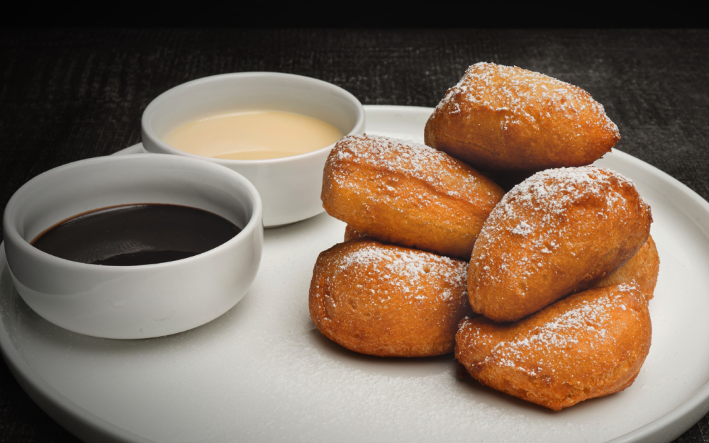 Lunch Menu Dessert, Thai Donuts