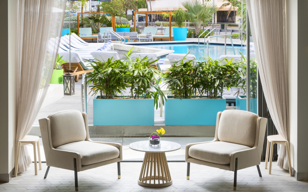 The Gates Lobby Leading to Pool
