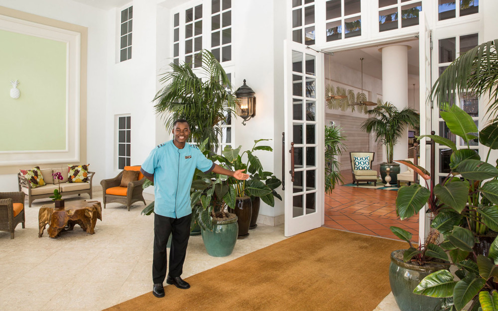 The Palms Hotel & Spa welcome