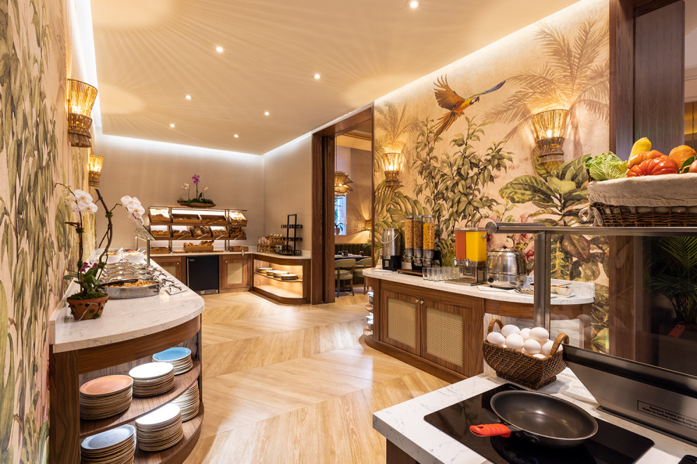 Essensia Breakfast Buffet Area