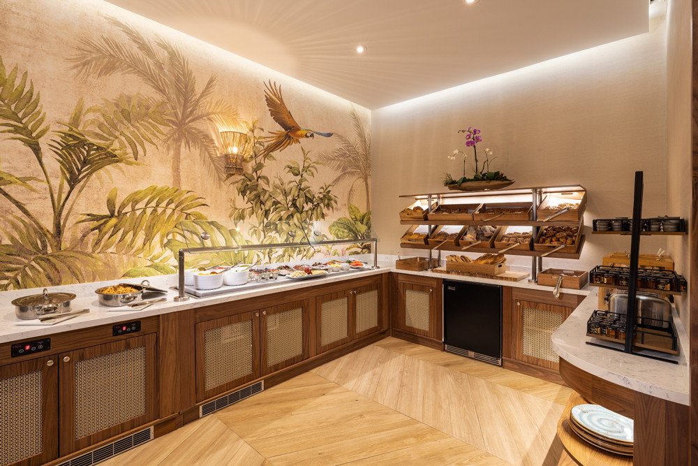 Essensia Breakfast Buffet Area