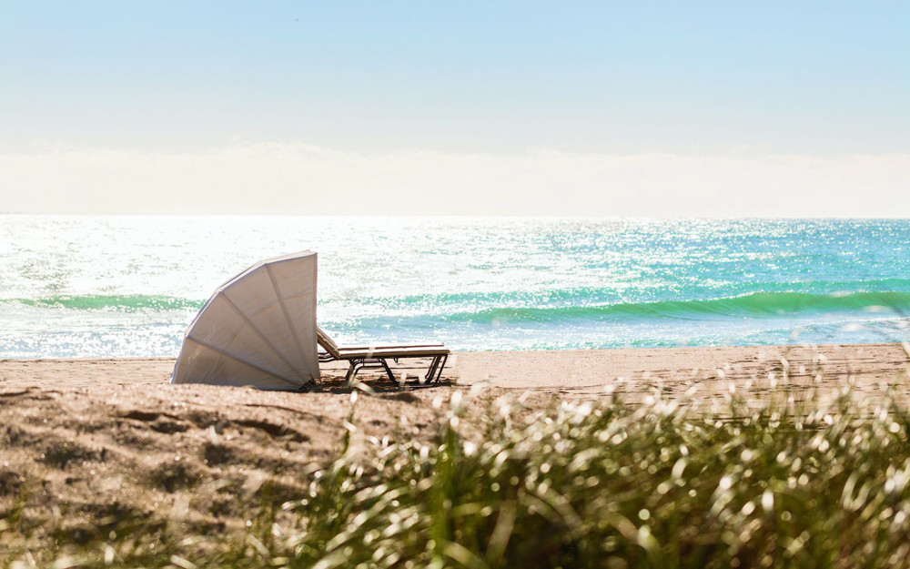 Beach les lits accueillent les Bal Harbour Beach .