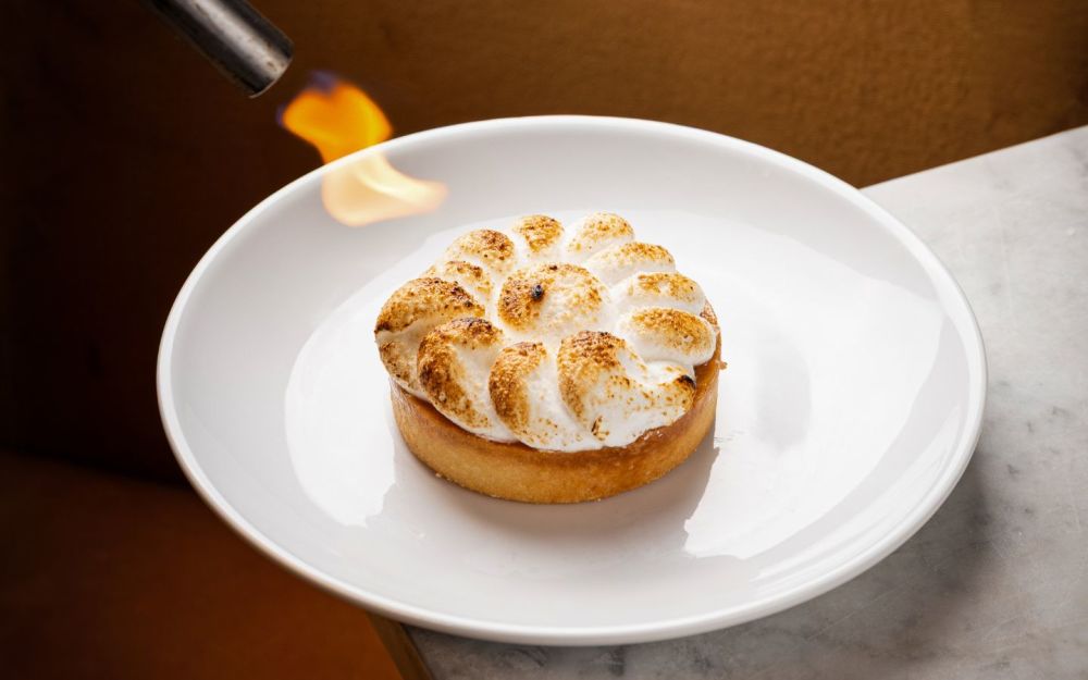 Chef Gastón Sanchez specialty Key Lime Pie dessert
