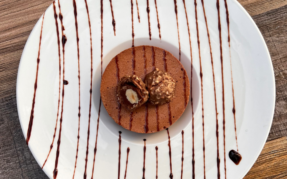 Dinner Menu Dessert, Titi's Chocolate Mousse