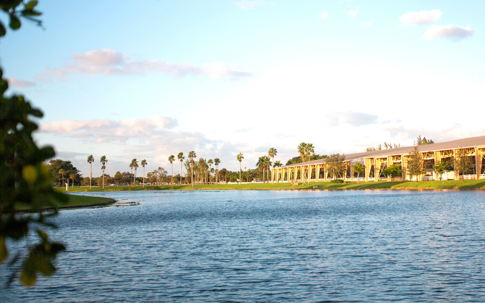 Waterfront view at Tropical Park.