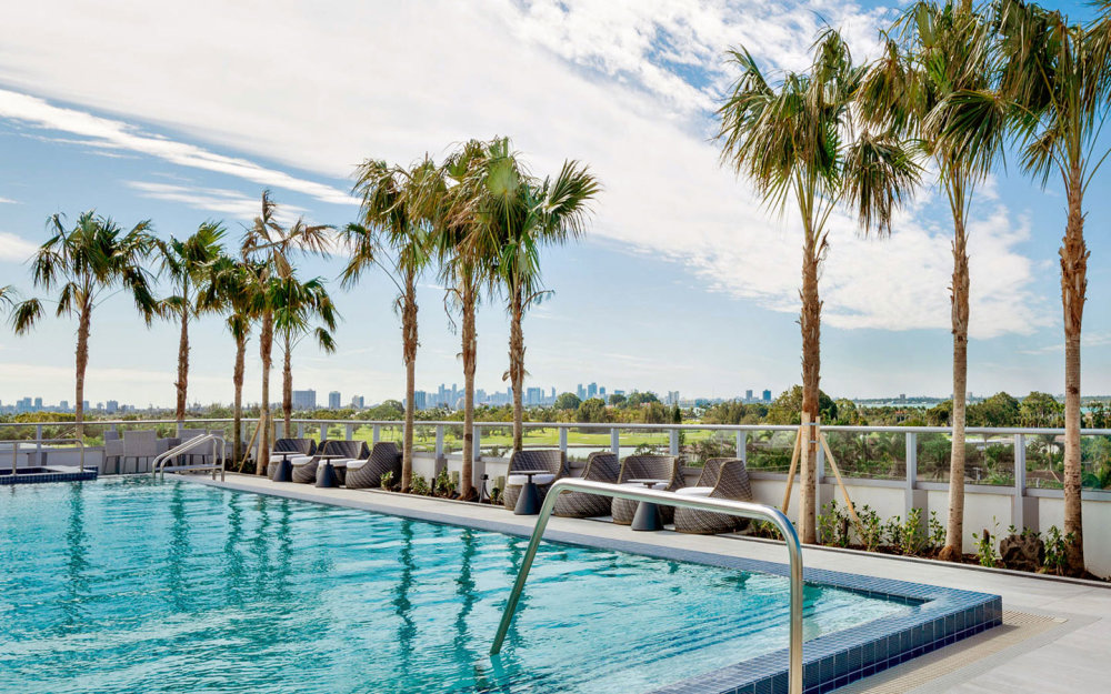 The ALTAIR Bay Harbor Rooftop Pool
